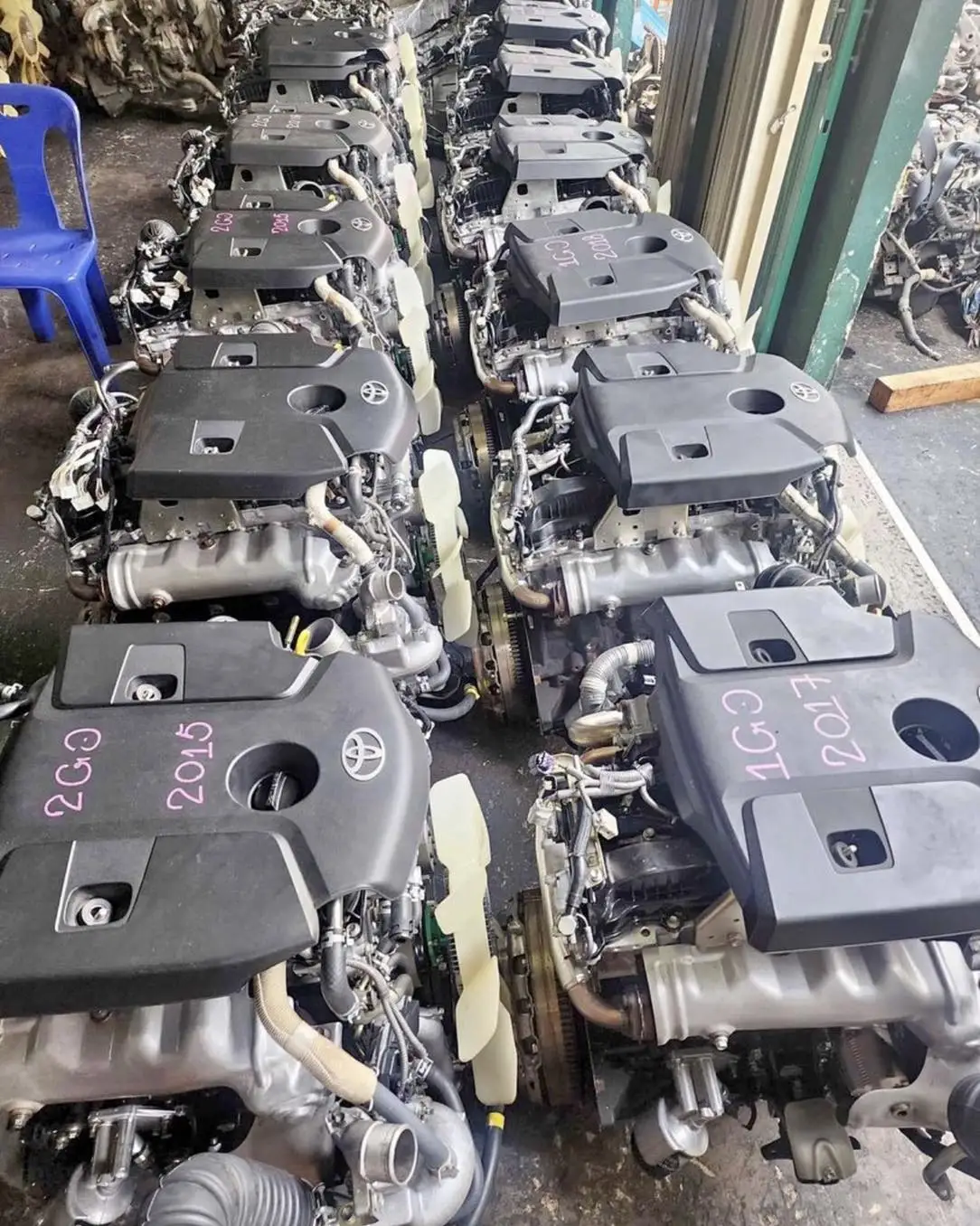 JDM 1GD MOTOR 2.8L 1GD-FTV Complete engine D4-D hilux lc-prado