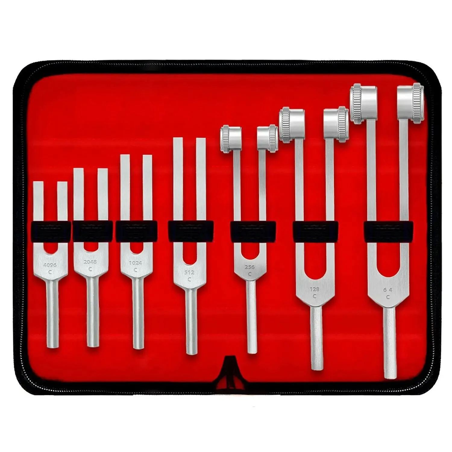 7 Pcs Tuning Fork Set Buy Buy New 6 Sacred Solfeggio Coloured