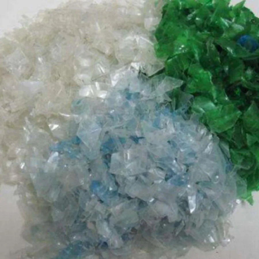 Recycled Plastic Recycled Transparent Pet Bottle Flake Grade Aa Plastic