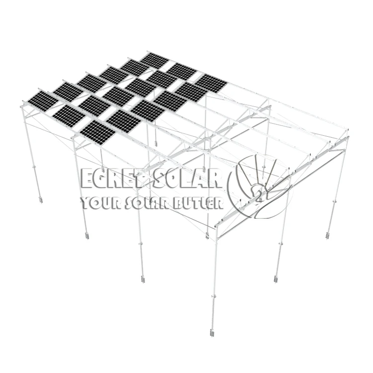 Aluminium Farm Solar Bracket Ground Solar Mounting Agricultural Solar ...