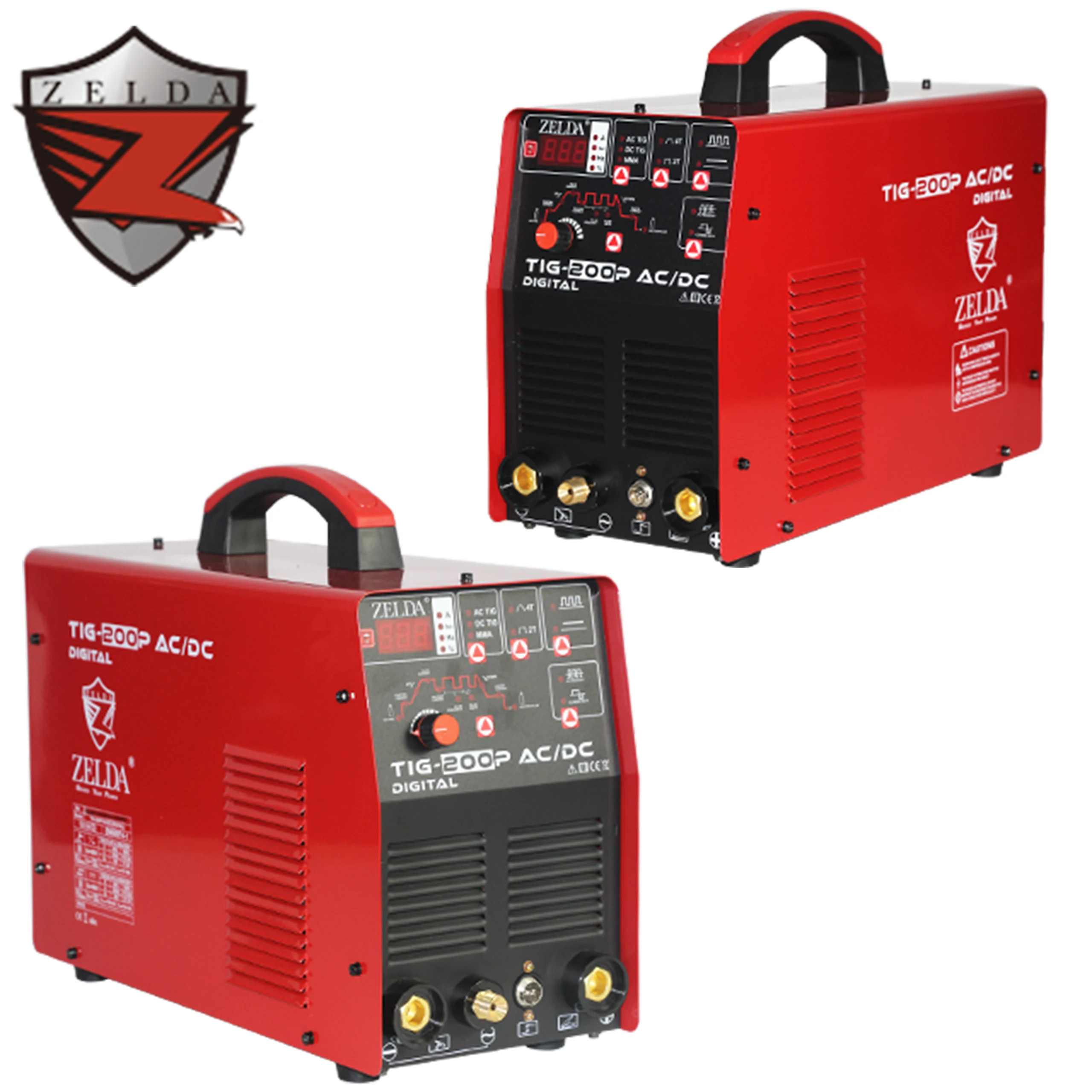 Zelda Super 200p Ac Dc Pulse Tig Aluminum Welding Machine Saldatrice Tig Ac Dc Welder