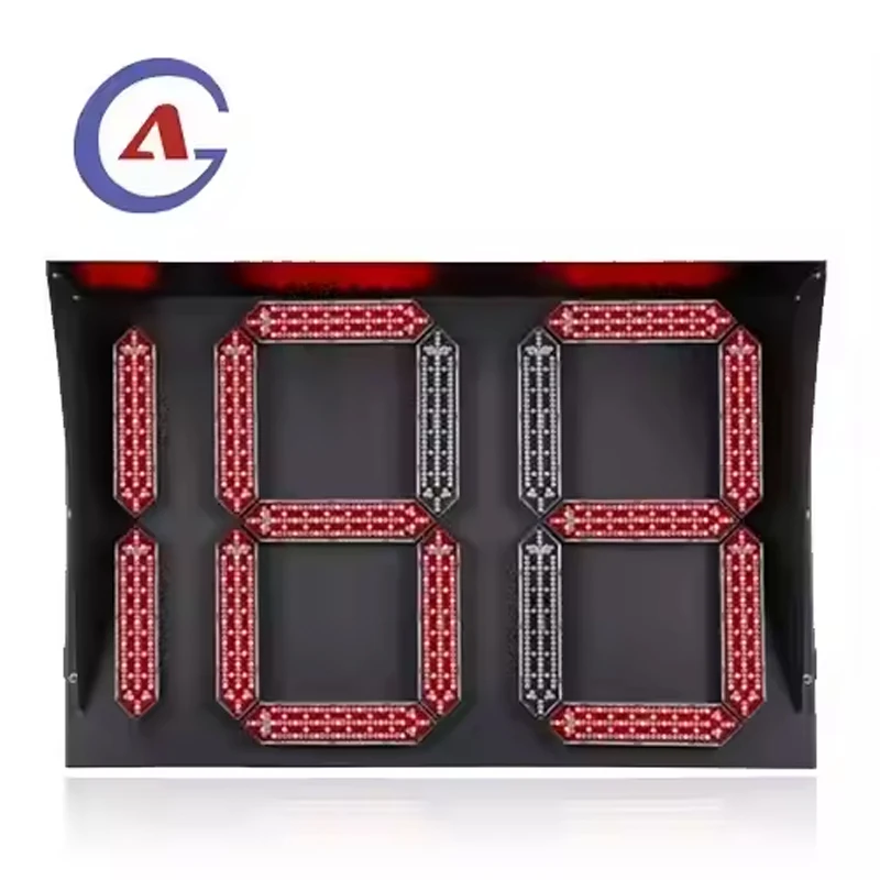 Diameter 300mm 2 Digit Countdown Timer Led Traffic Light