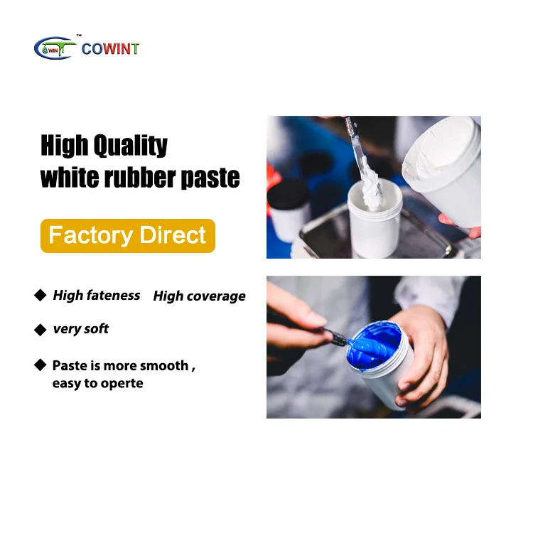 Cowint Water Base Slik Screen Printing Ink 3D Effect Foaming Ink for Screen Printing Puff Paste for T Shirt Printing
