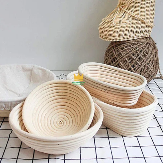 Customized Handmade Bread Proofing Basket Rattan Bread Fermentation ...