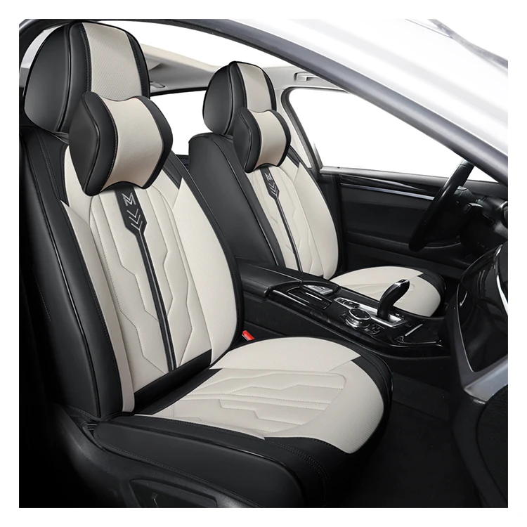 Аксессуары для интерьера высокое качество полный комплект чехла сиденья универсальный чехол из искусственной кожи 5D автомобильного Rav4