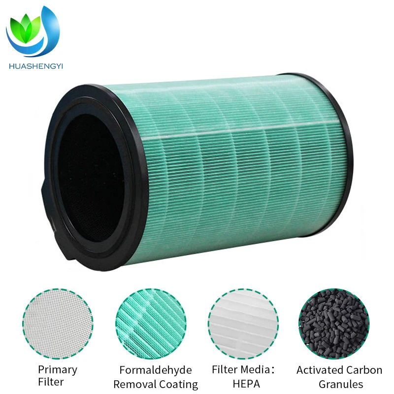 Factory Price Hepa Air Purifier Filter Carbon HEPA Cartridge Filter Compatible with Xiaomi Mi 1/2/3/3H/Pro/ Fresh Air A1 Max