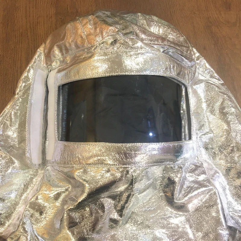 Factory Supply Safety Clothing Aluminum Foil Composite Flame Retardant Fabric Material Fire Proximity Suit