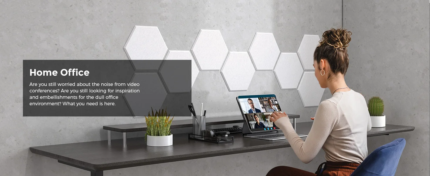 Yuan Yuan High Quality Modern Design Soundproof Polyester Fiber Acoustic Panels Pet Felt Acoustic Panel for Wall supplier