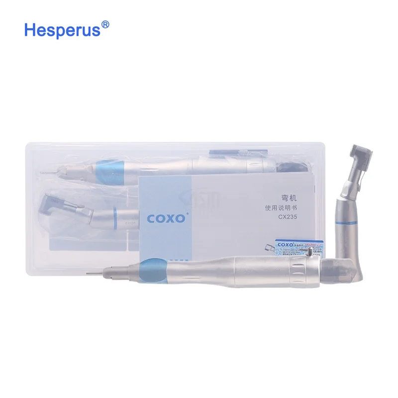 CX235 COXO 2/4 Holes Contra Angle/Air Motor/Straight Handpiece Without LED Handpiece Kit COXOs Low Speed Dental Handpiece
