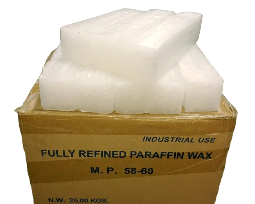 Fully Refined Paraffin Wax/semi Refined Paraffin Wax 56-58-60 Refine ...