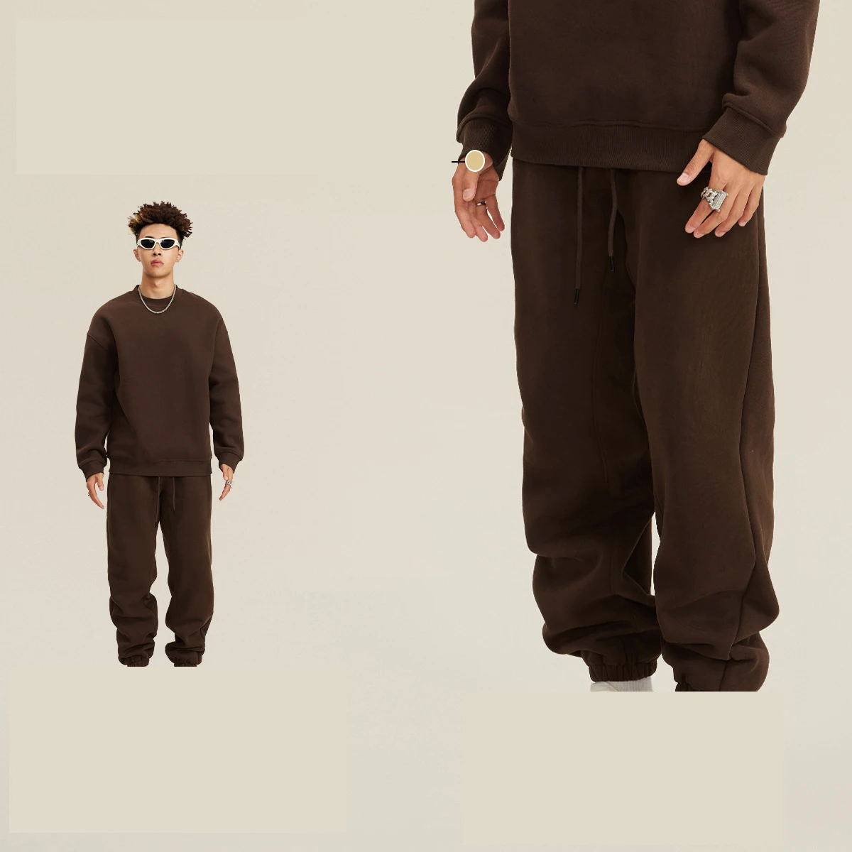 High Quality Custom Men's Maternity Tracksuit for Winter Fast Air Shipping