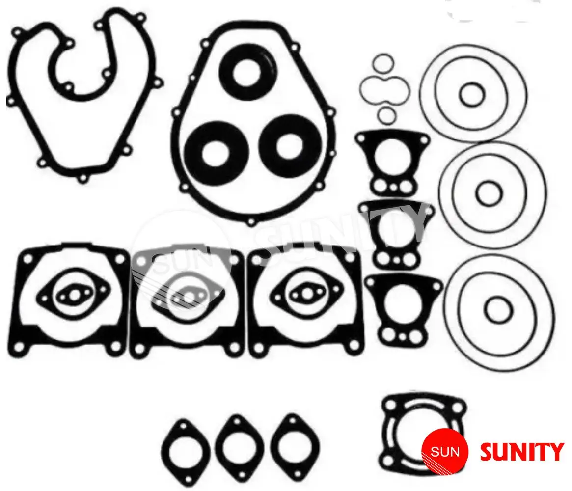 TAIWAN SUNITY Complete in Specification TOP END GASKET KIT for POLARIS 1200 SLX Virage TX EARLY VERSION 1999-2002 JET SKI