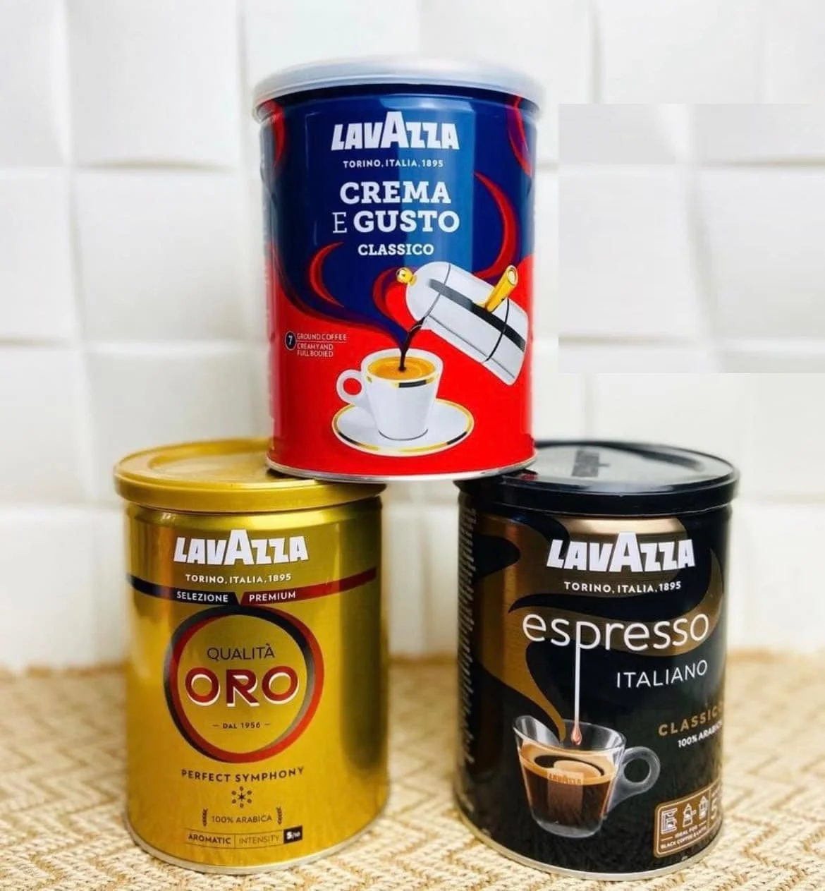 Genuine Lavazza Caffe Crema Classico Lavazza Premium Roasted Coffee