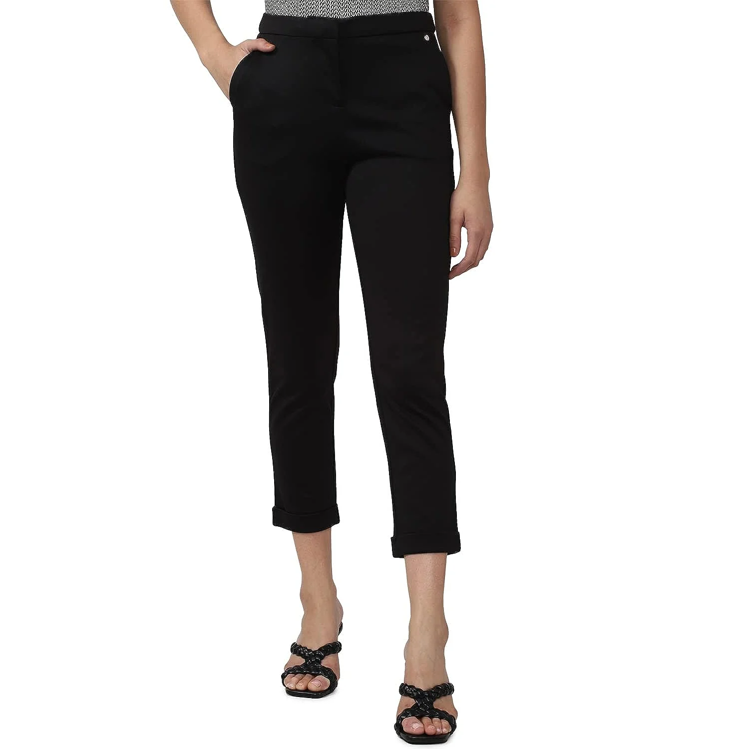 2023 Top Selling Cheap Price Customized Design Casual Women's Trouser New Stylish High Low Waist Loose Slim Fit Trouser Women
