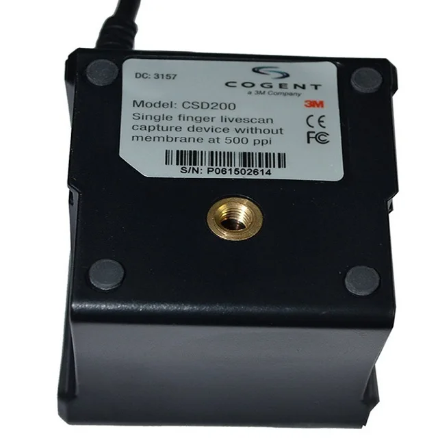 Portable USB Biometric Fingerprint Scanner for Computer Login Supports Export Data With Software