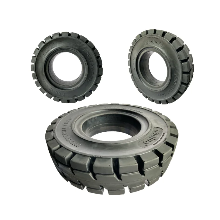 Solid Forklift Tires Application For Manufacturing Plant Size 700-12 ...