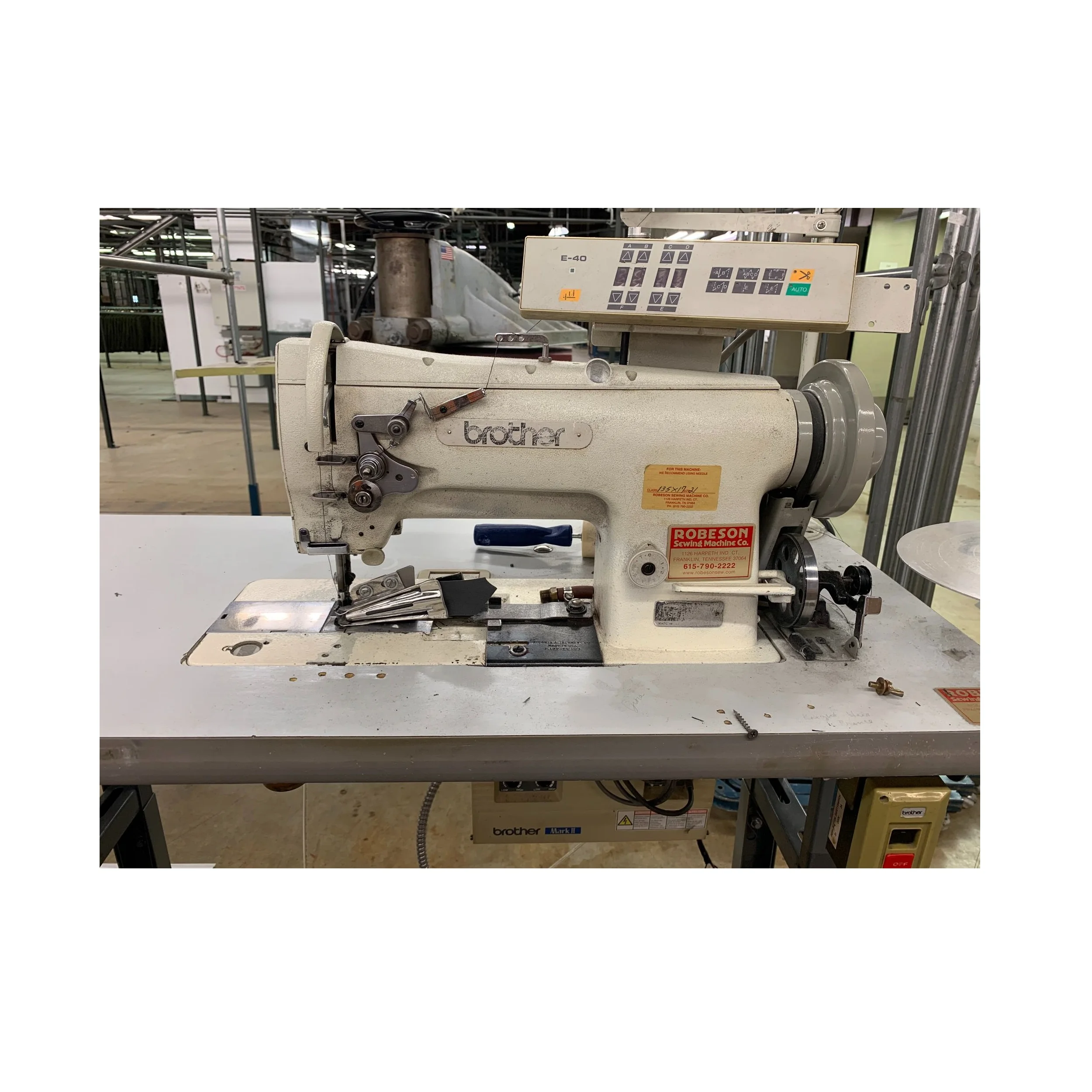 Superior Stitching Second Hand Industrial Single Needle Sewing Machines