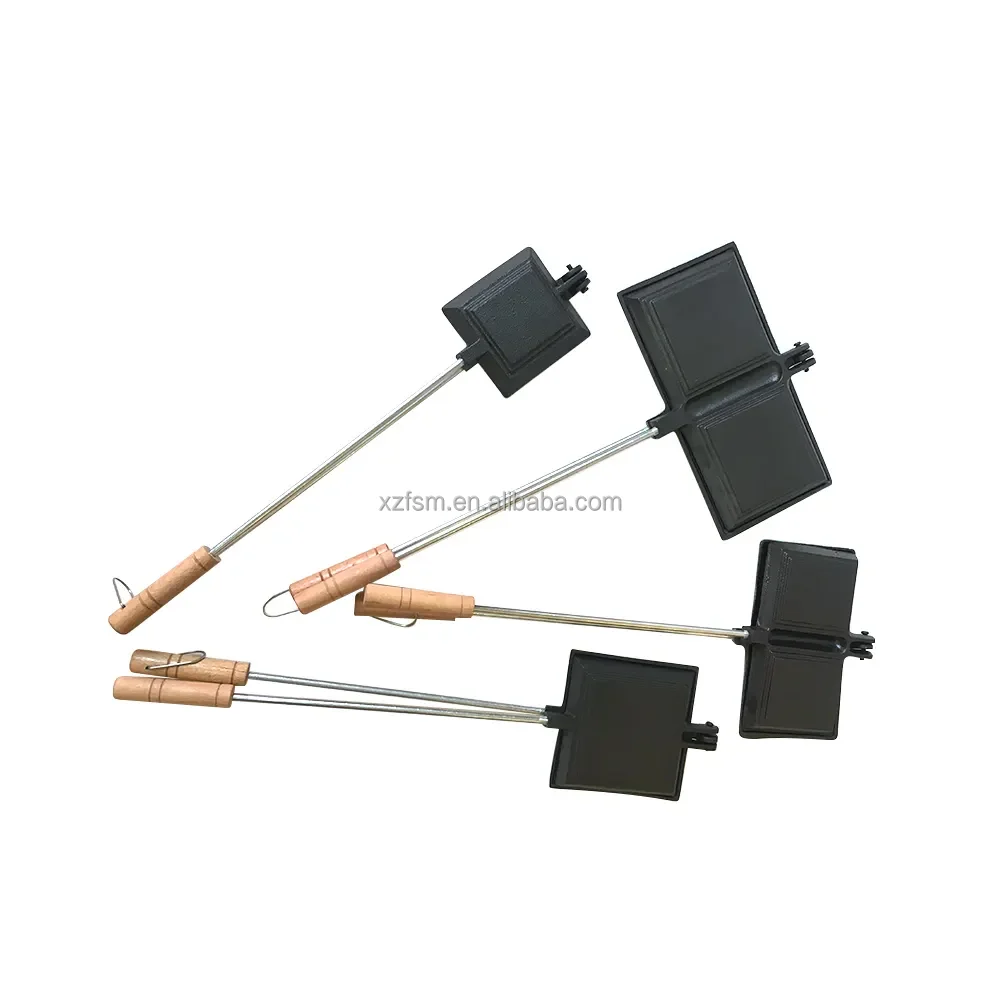 Cast Iron Pie Iron Jaffle Iron Campfire Pie Irons Sandwich Maker With