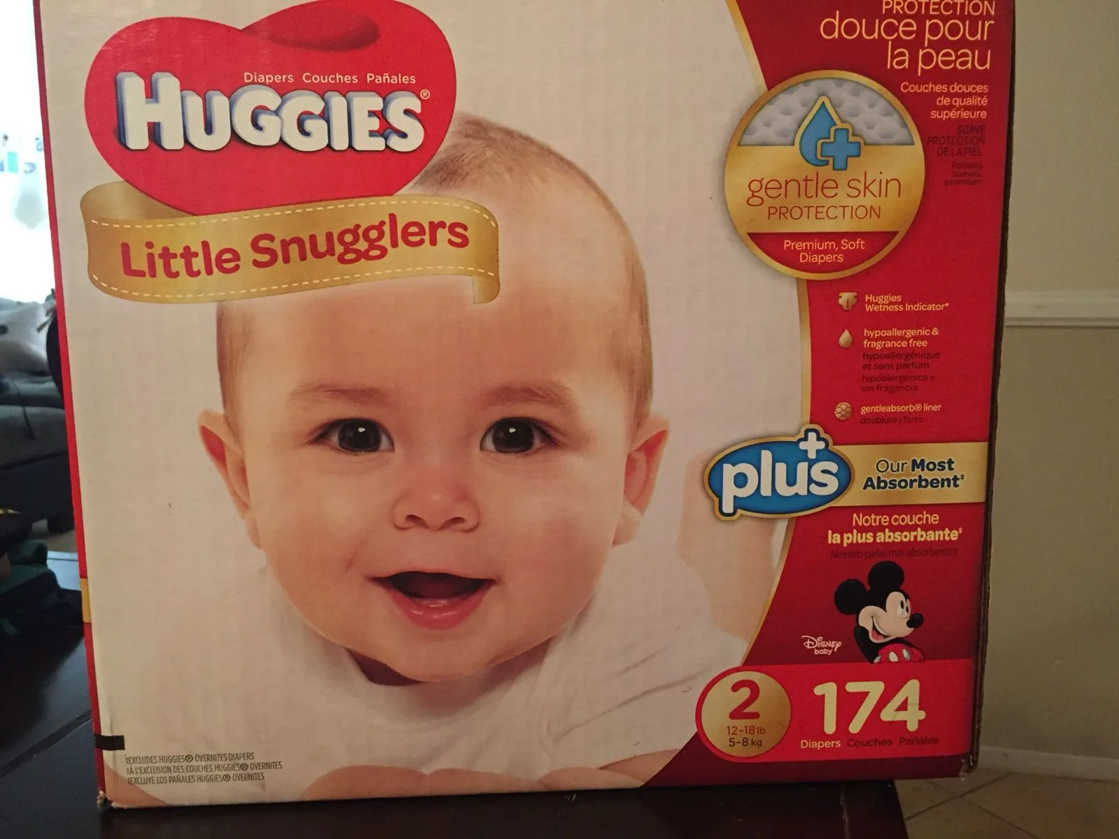 Bulk Supply Of Huggies Little Snugglers Plus Diapers Size 2 174
