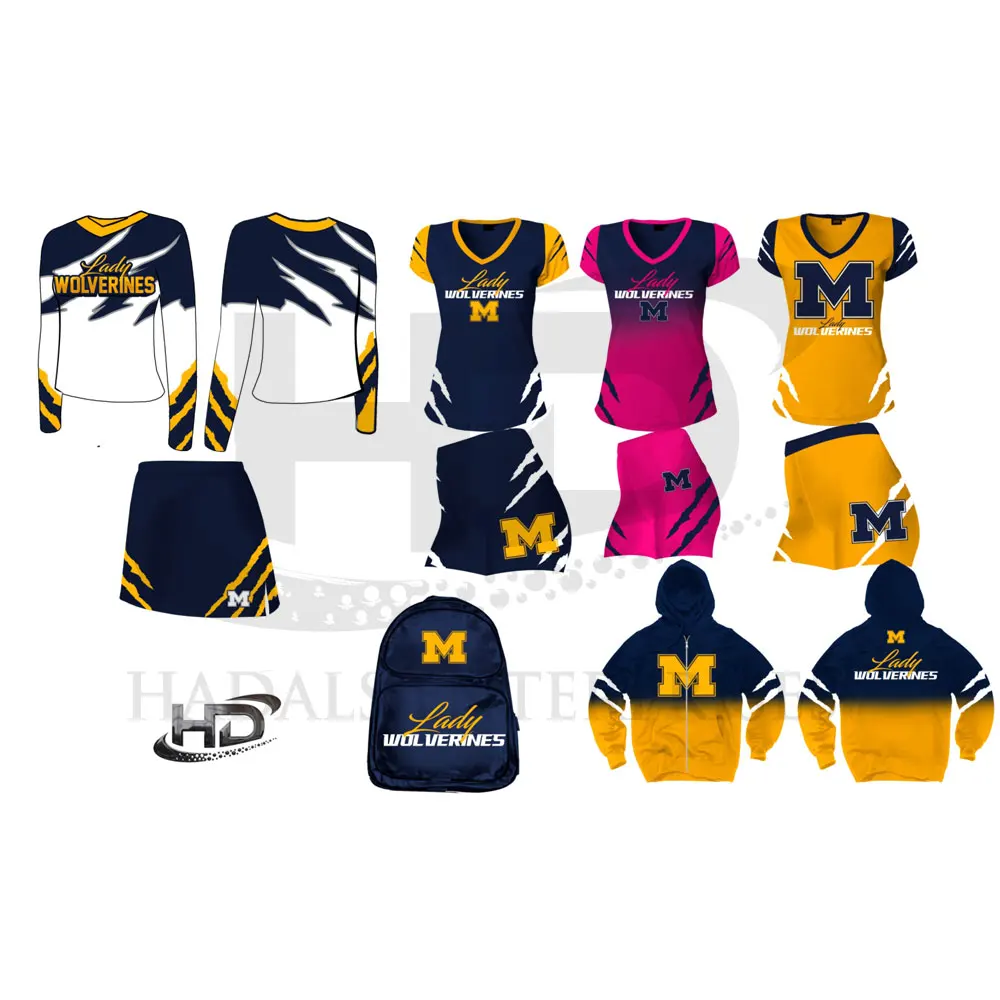 Light Weight Solid Color Cheerleading Uniform Premium Quality Cheerleading Practice Wear Uniform