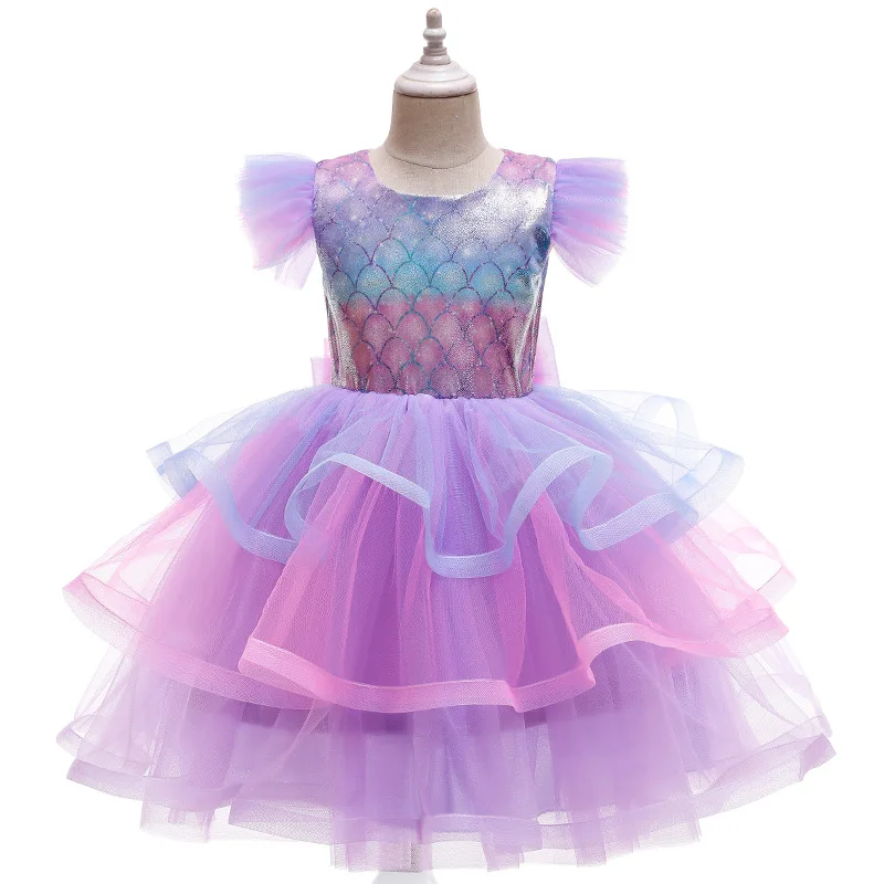 mermaid dress for toddler birthday Girl's Wild & Three Boho Birthday Fringe Dress 0-6m main image 1