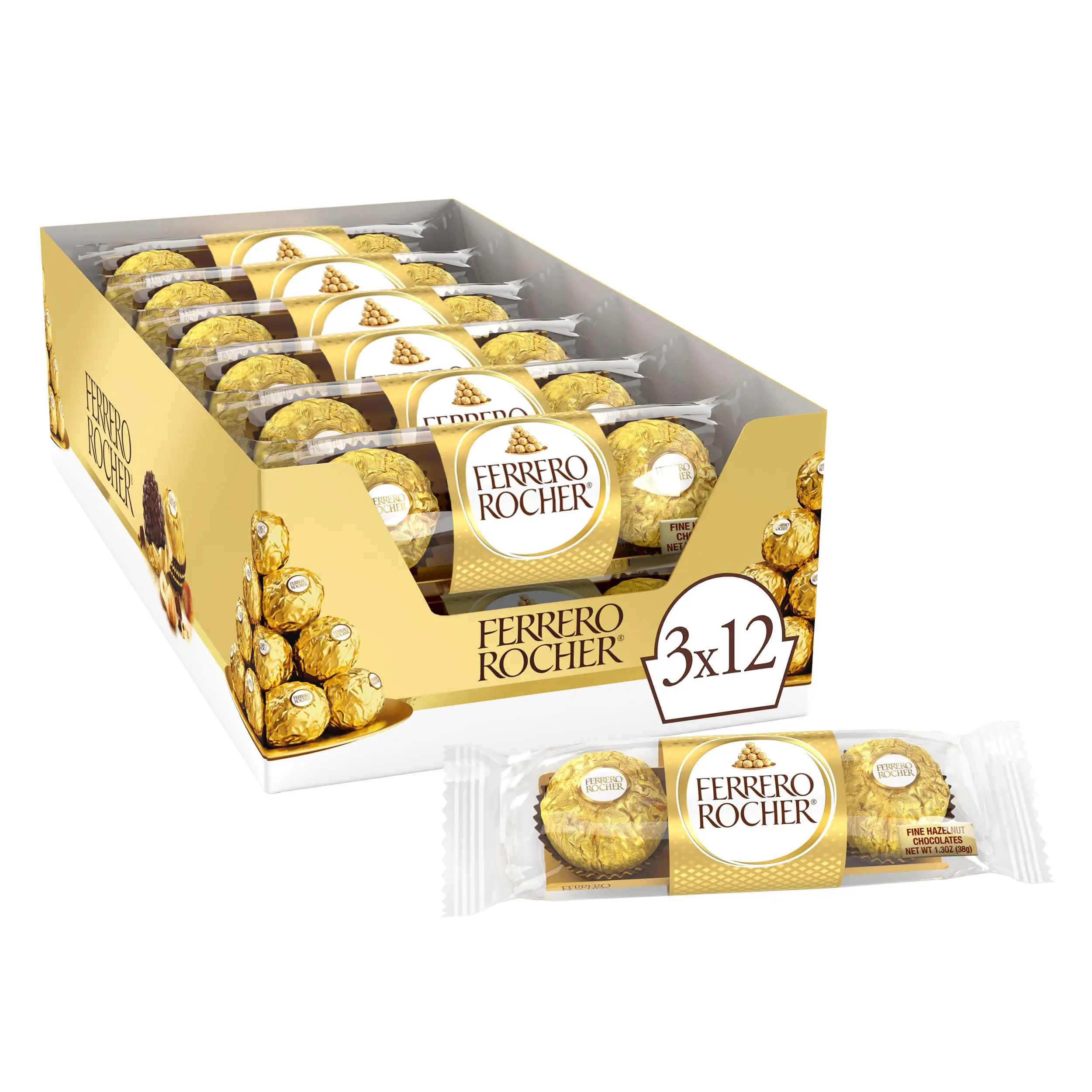 Ferrero Rocher 375g Chocolate Compound Chocolate Ball - Buy Ferrero ...