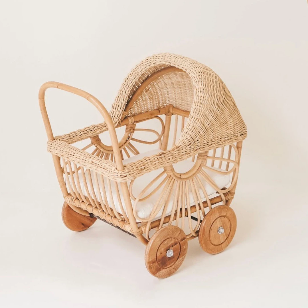 mom kinderwagen Hot Mom Brand Leder Kinderwagen Reisesystem und Stubenwagen Combo – TAY  Online Store main image 1