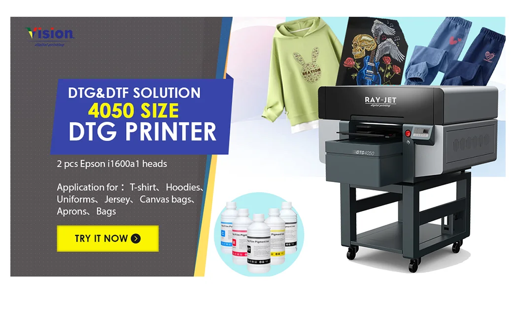 DTG Printer - Direct to Garment Printing Machine for T-shirts