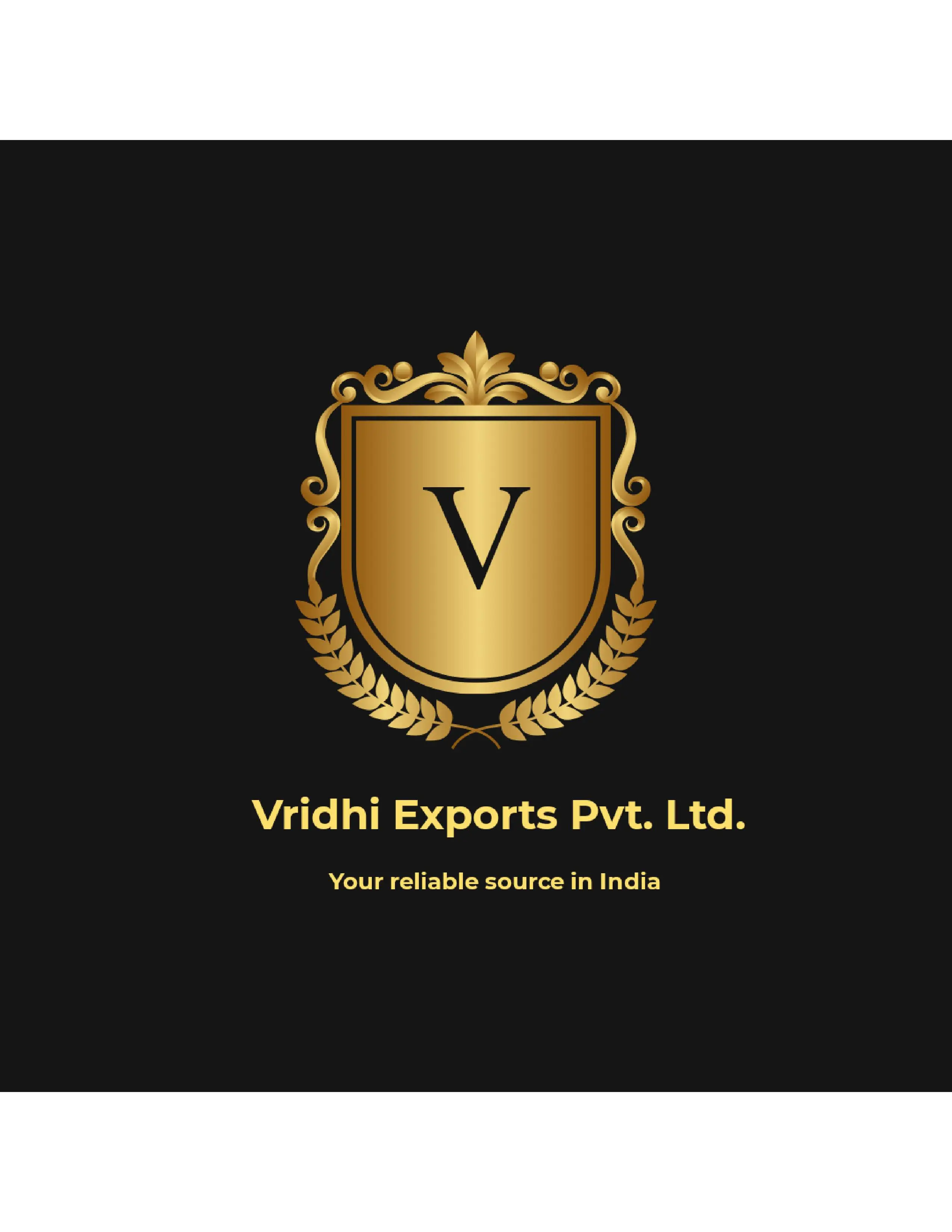 Company Overview - VRIDHI EXPORTS PRIVATE LIMITED