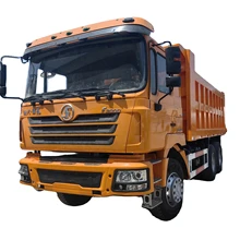 Shacman F3000 6X4 Euro 6 Durable 400HP Tipper Manual Transmission 8L Diesel Engine Left Steering Heavy Used Dump Truck