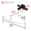Holder (White) + Metal Shelf (White)