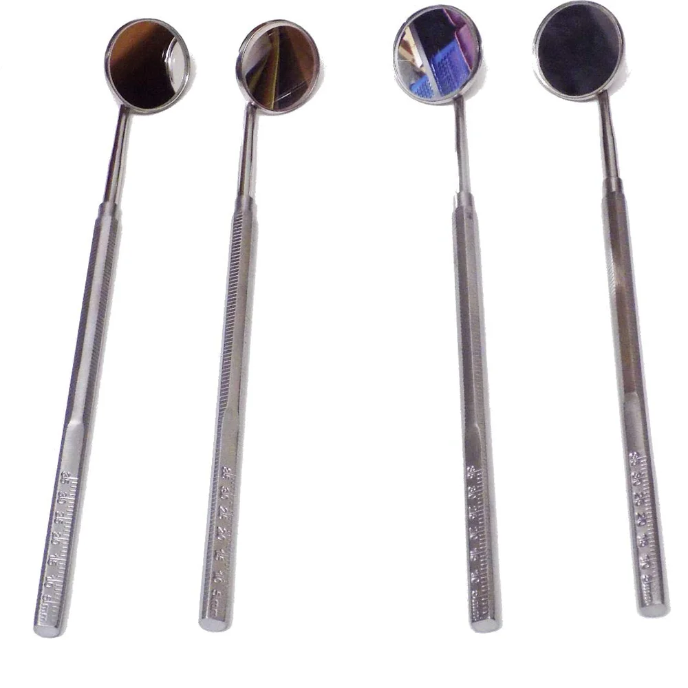 Dental Mirrors No. 4 & 5 Simple Stem / Heavy Duty Best Price Stainless