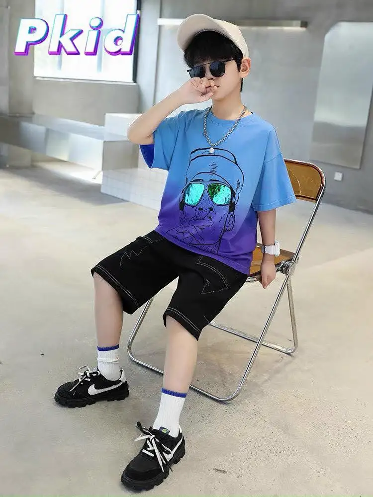 Wholesale Boys Suit Clothes Trendy Style B&m Garment Dry And