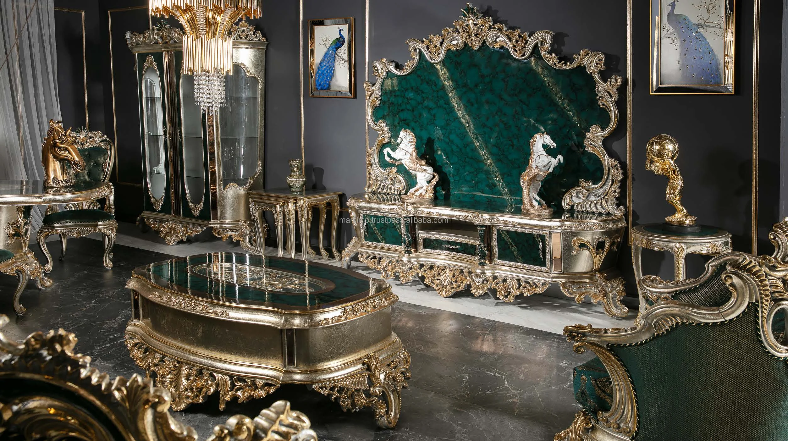 Turkish Sofa Middle East Eastern Luxury Antique Royal Luxury Sofa Set