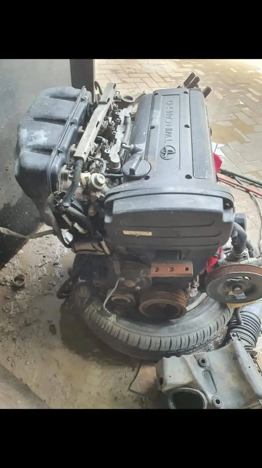 Used 4A-GE Blacktop 20V Engine from Japan for Toyota Celica - Gas