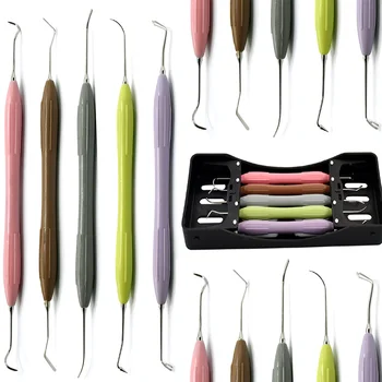 Set Di 7 Curette Gracey Nuove - Strumenti Chirurgici Dentali Per Set Di 7 Curette Gracey Nuove - Strumenti Chirurgici Dentali Per