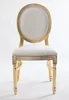 Chaise Louis en bois et résine