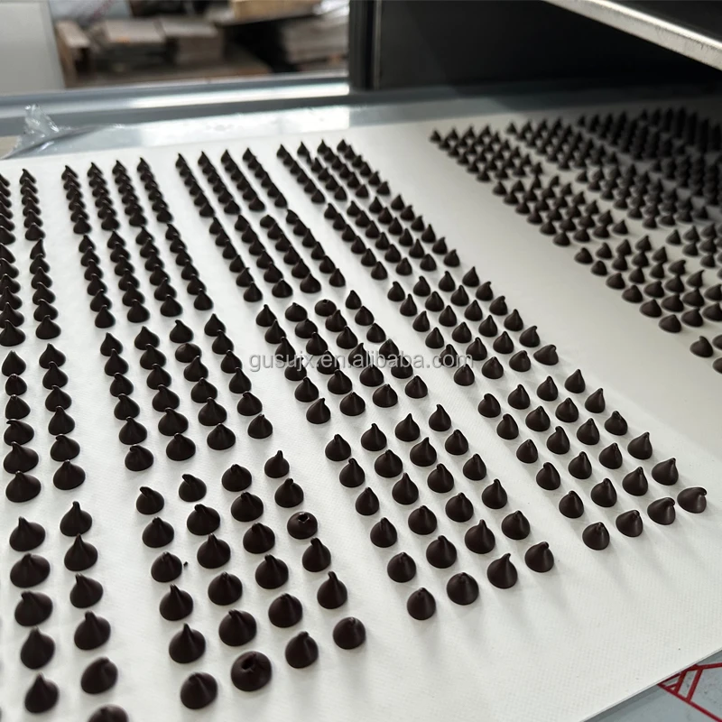 GUSU PLC Automatic Chocolate Chip Forming Machine Chocolate Chips Depositing Machine