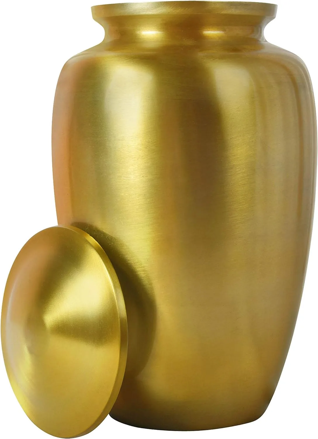 Golden Elegance Brass Cremation Urn With Customized Color And Sizes For