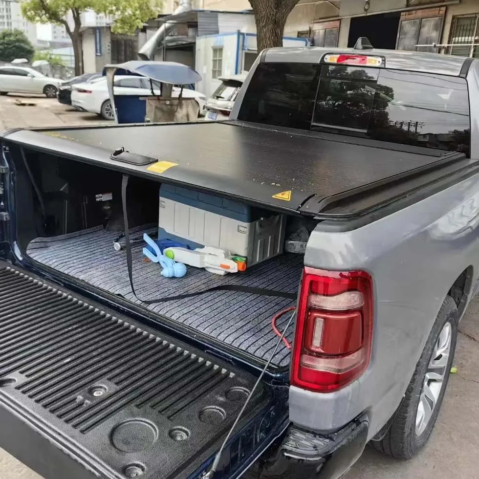 4x4 Offroad Pickup Waterproof Retractable Tonneau Cover  for Dodge Ram 1500 5.7ft 6.4ft  Tail Box Truck Bed Roller Shutter Lid