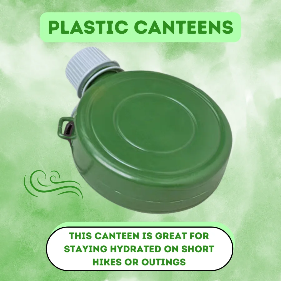 Factory Direct Sale Field Plastic Water Bottle With Field Canteen