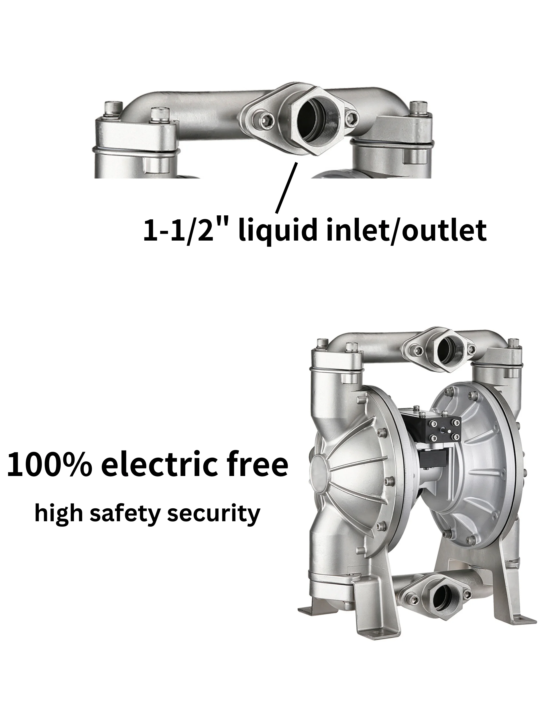 High Pressure Stainless Steel Membrane Air Pump For Paint Buy