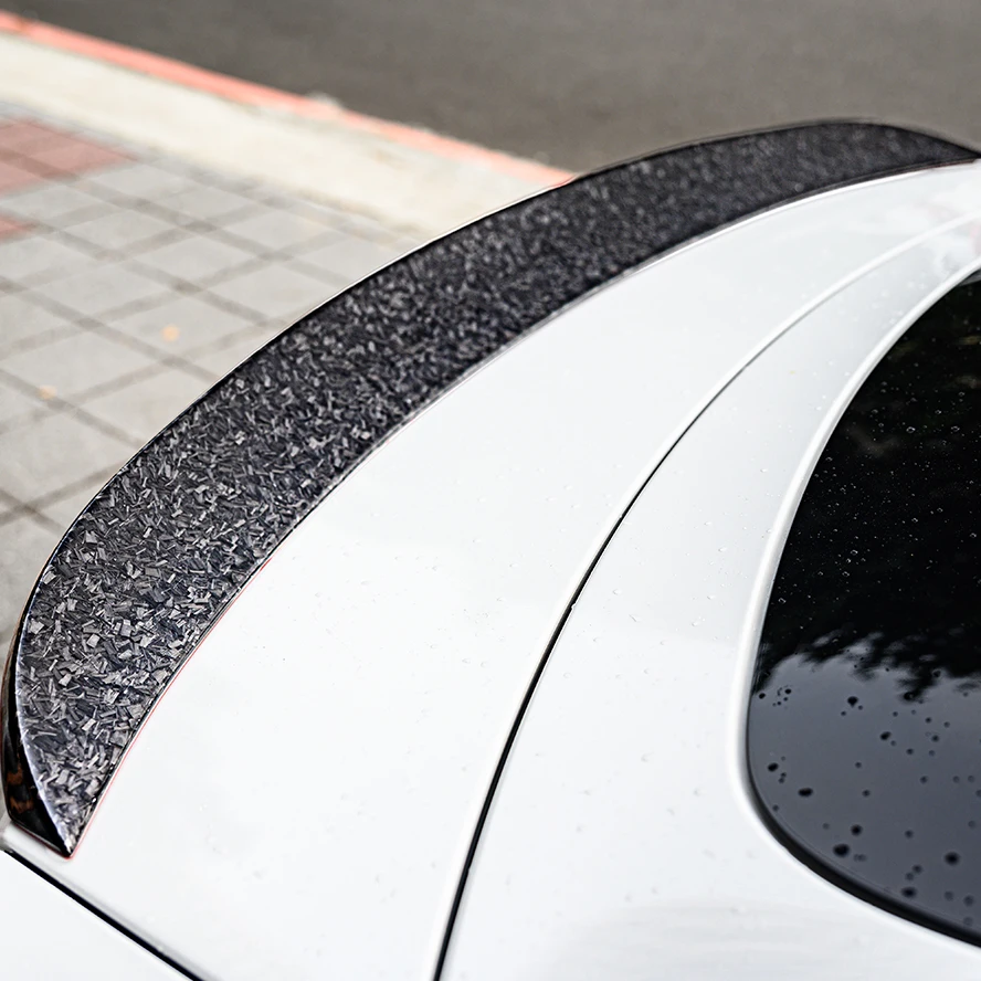 Aileron De Coffre En Fibre De Carbone Pour BMW Série 3 G20 Et M3 G80 (2019–2025) – Look Sportif, Résistant Aux UV Et Aux Rayures