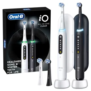 Oral B IO9 Electric Toothbrush PAUSE Magnetic Pouch Toothbrush 3 Replacement Brush Head Toothbrush