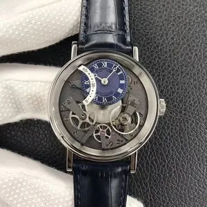 New Luxury Fully Automatic Retrograde Mechanical Watch Exquisite Elegant Ultra-thin Design Classic Elegant Brand Watches for Men
