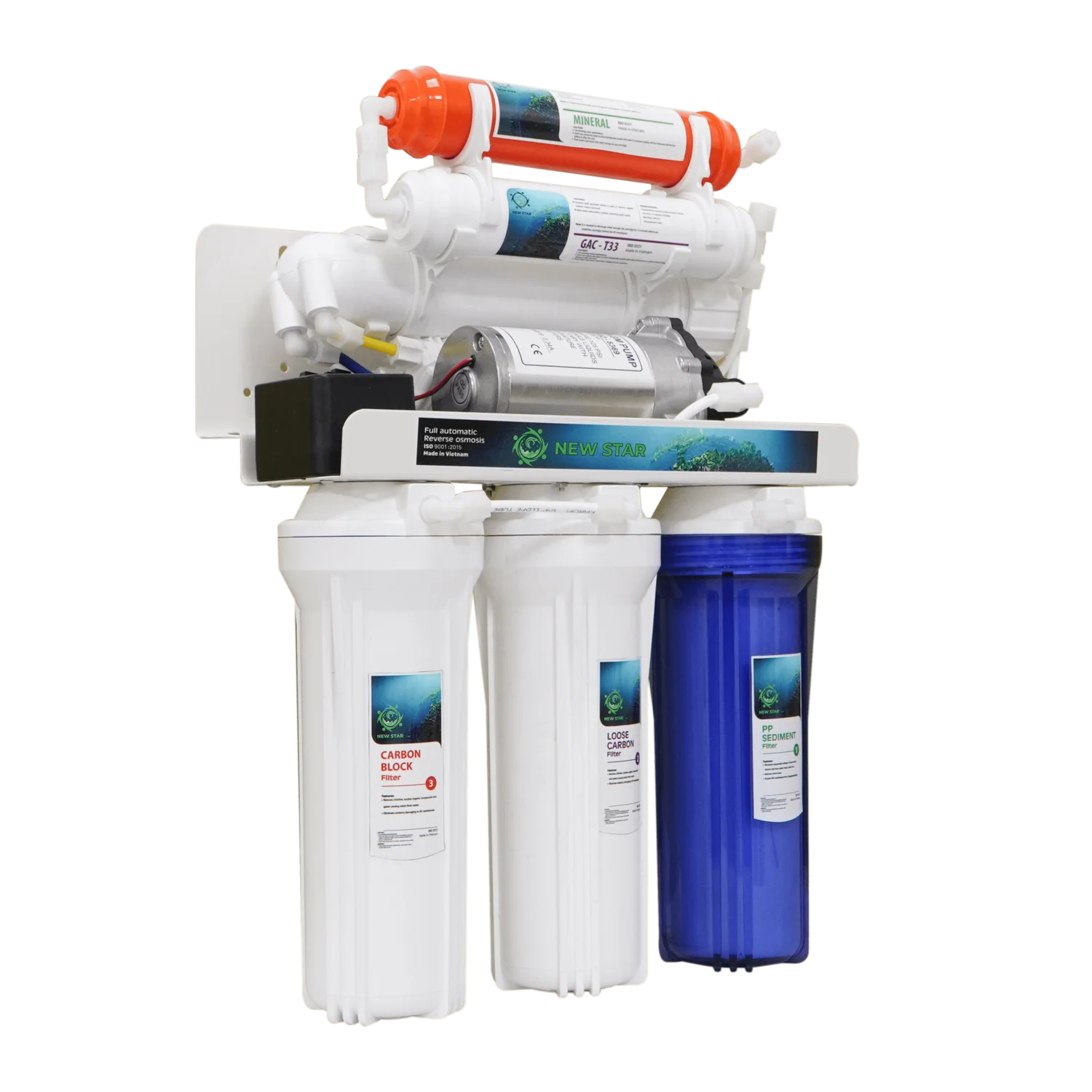 Newstar 6 Stages Ro Water Purifier Made In Vietnam High Quality Under