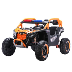12V 2-Seater 2WD Off-Road Buggy Ride on Toy Car with Remote Control UTV Kids Electric Vehicle