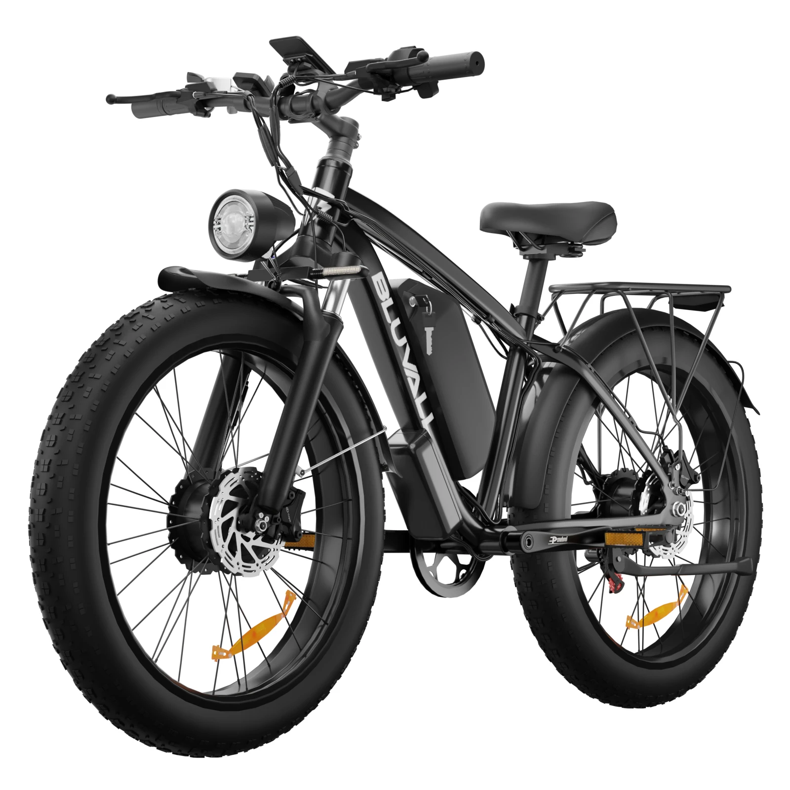 E MOUNTAINBIKE 2000W Fat Bike 26 Zoll Elektrofahrrad 48V 17.5AH 7G