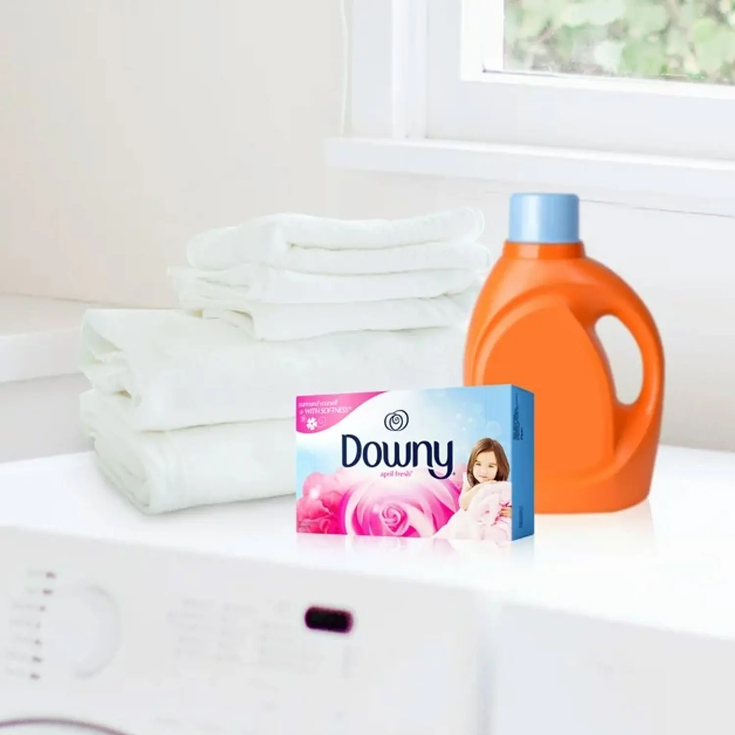 Downy Fabric Softener Dryer Sheets,April Fresh Scent 240 Count Pack