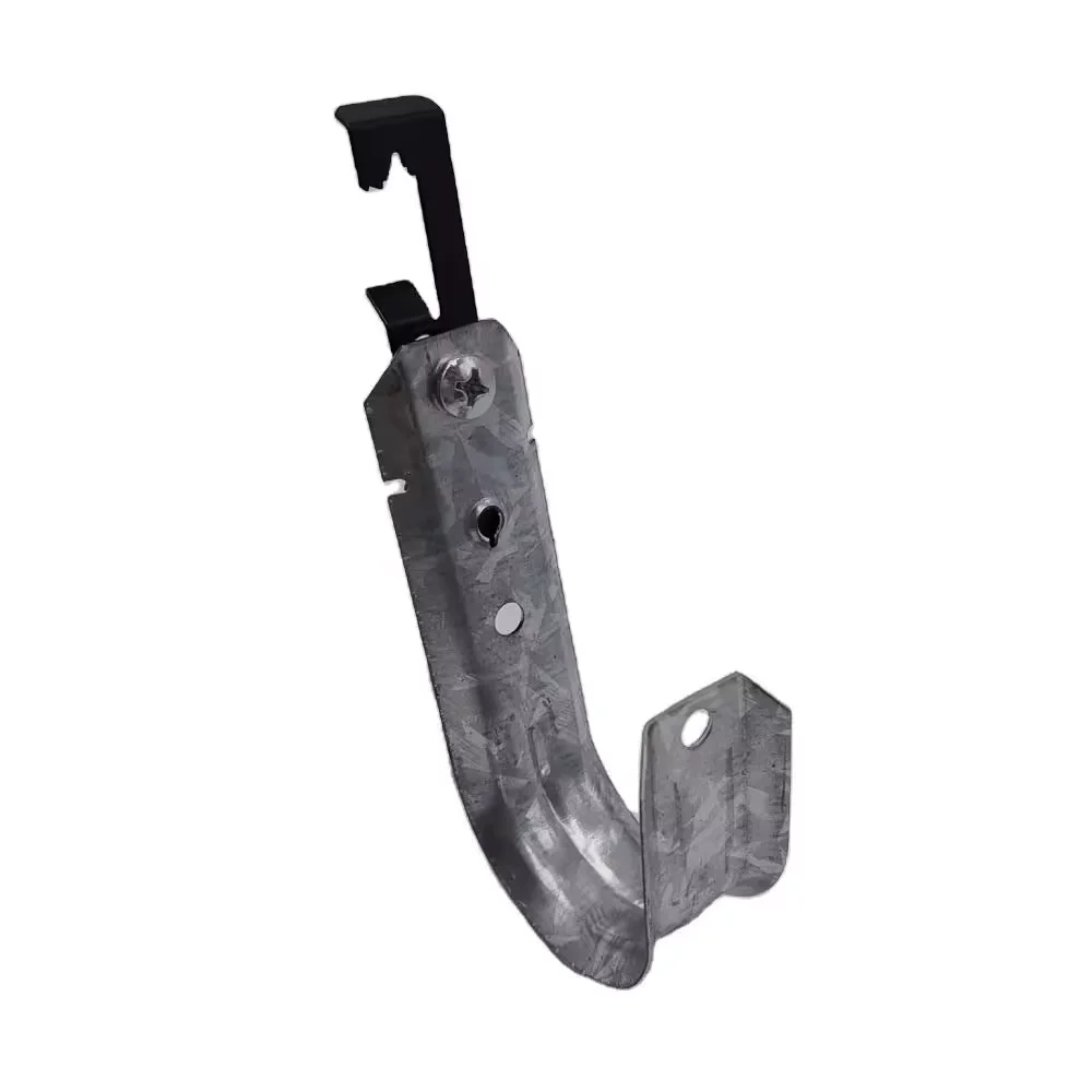 Steel Cable management J hook with Bat Wing